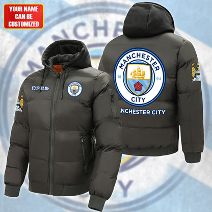Manchester City Puffer Thermal Sport Warm Jacket S200901