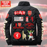 Arsenal FC Puffer Jacket P190905