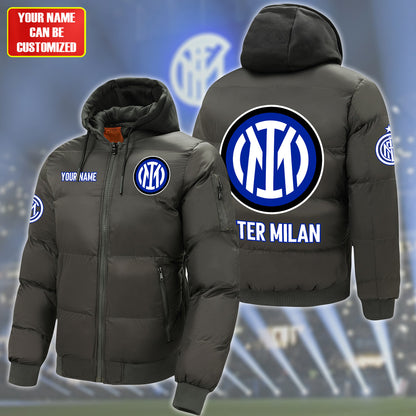 Inter Milan Puffer Thermal Sport Warm Jacket S200904