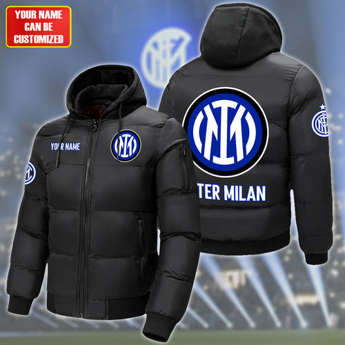 Inter Milan Puffer Thermal Sport Warm Jacket S200904