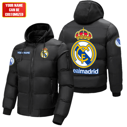 Real Madrid Puffer Thermal Sport Warm Jacket Q200902