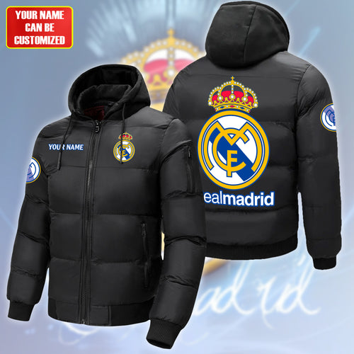 Real Madrid Puffer Thermal Sport Warm Jacket Q200902