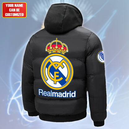 Real Madrid Puffer Thermal Sport Warm Jacket Q200902