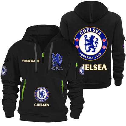 Personalized Chelsea Zip-Hoodie Cotton Jacket Q230902