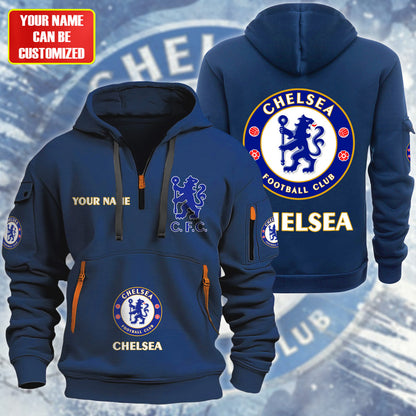 Personalized Chelsea Zip-Hoodie Cotton Jacket Q230902