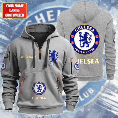 Personalized Chelsea Zip-Hoodie Cotton Jacket Q230902