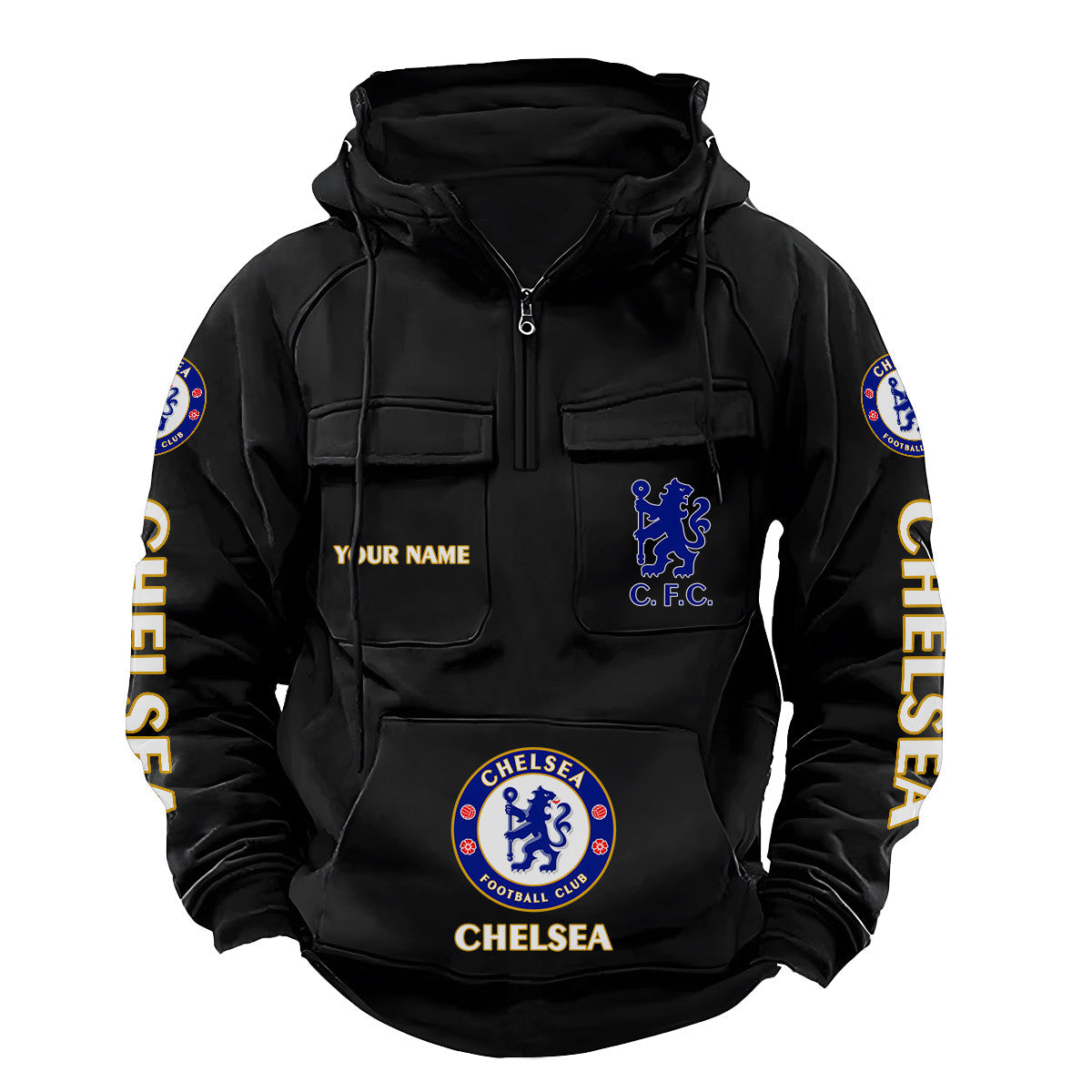 Personalized Chelsea Retro Cotton Hoodie Q230903