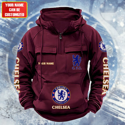 Personalized Chelsea Retro Cotton Hoodie Q230903