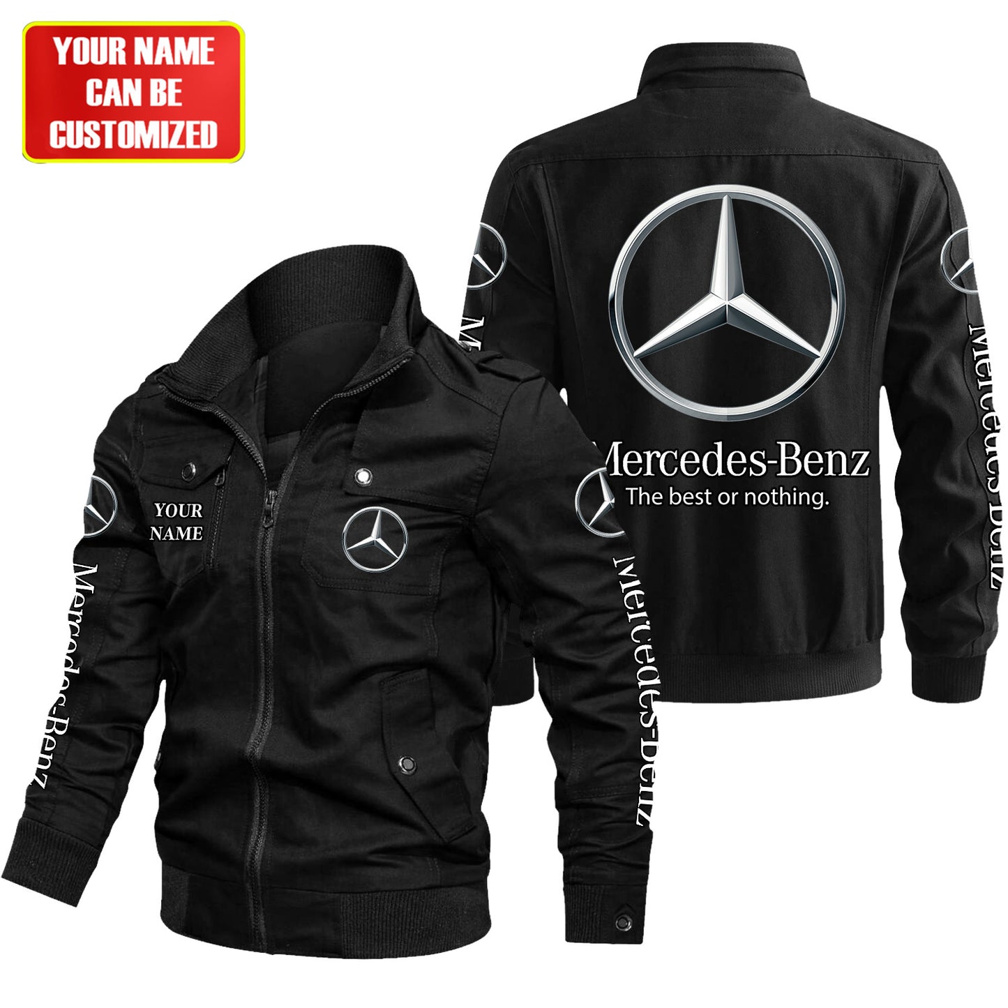 Merc Loose Lined Fleece Cotton Jacket P240903