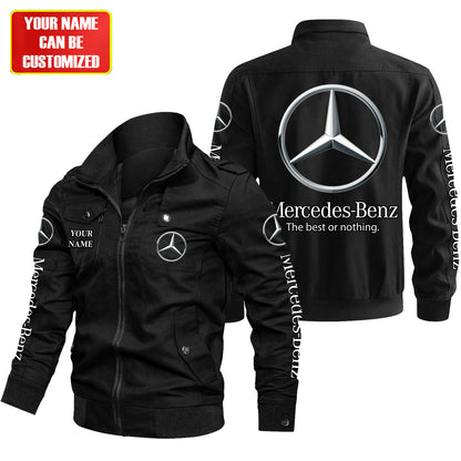 Merc Loose Lined Fleece Cotton Jacket P240903