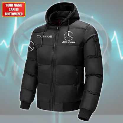 Merc AMG Puffer Thermal Sport Warm Jacket S240904