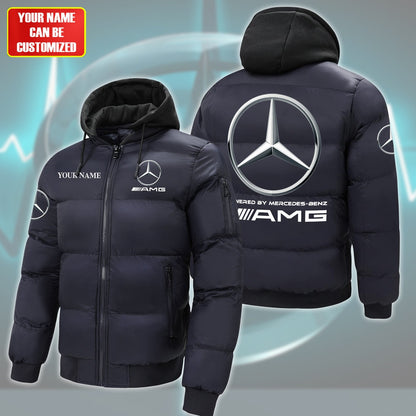 Merc AMG Puffer Thermal Sport Warm Jacket S240904
