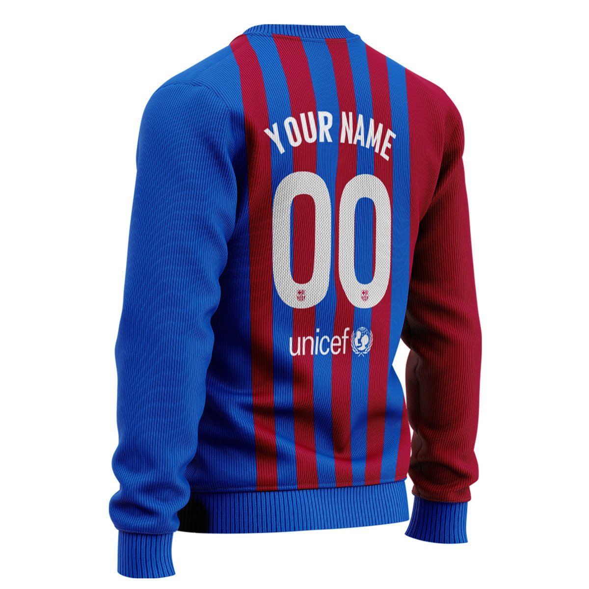 Barcelona Sweater , Unisex Wool Sweater QB240906