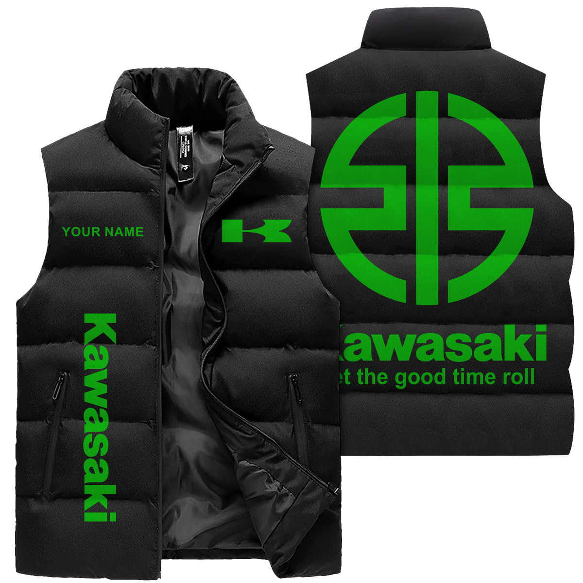 KW Sleeveless Windproof Puffer Jacket Q250901