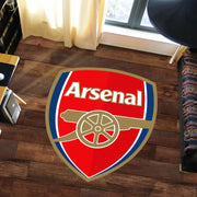 Arsenal 3D Custom Shape Rug QB240905