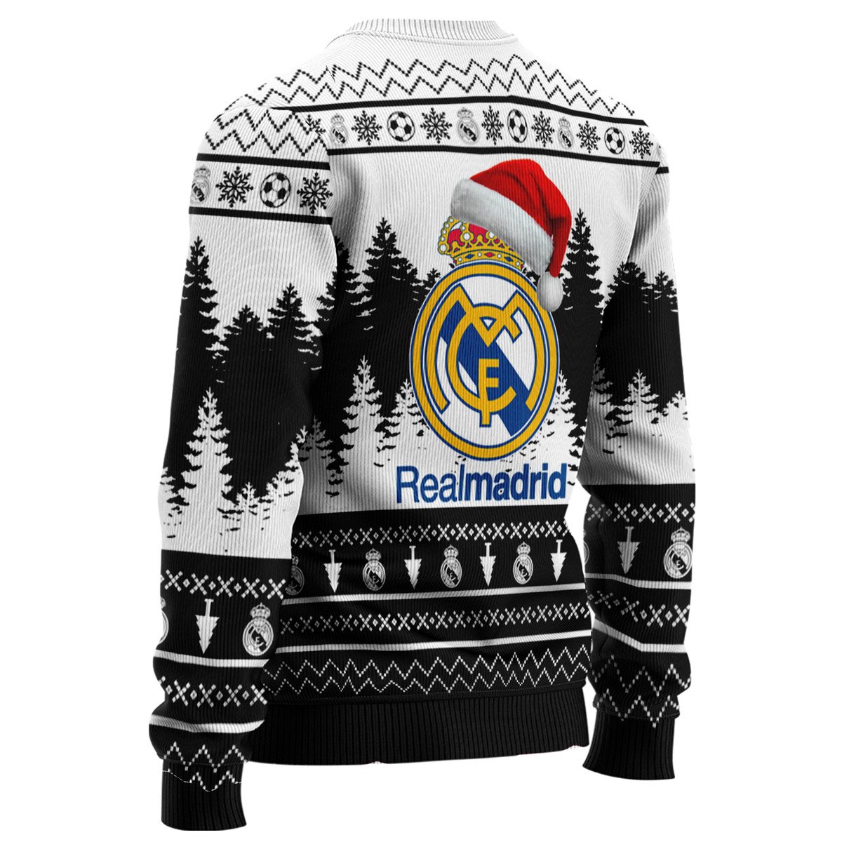 Real Madrid Ugly Christmas Sweater , Unisex Wool Sweater Q260905