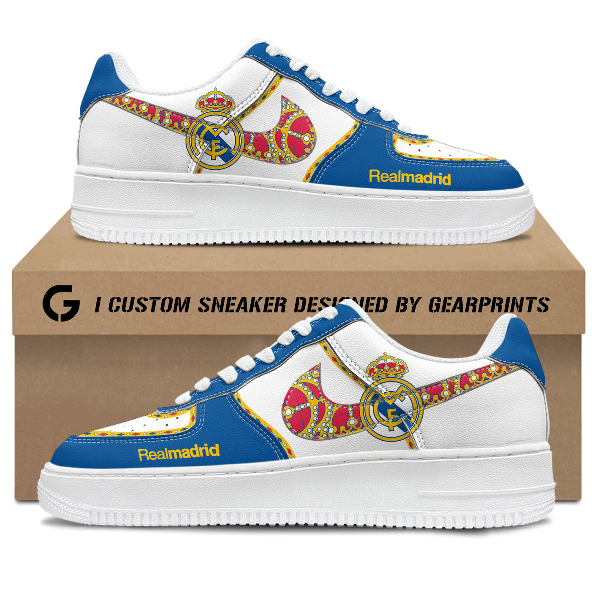 Real Madrid NAF Custom Sneaker Q250904