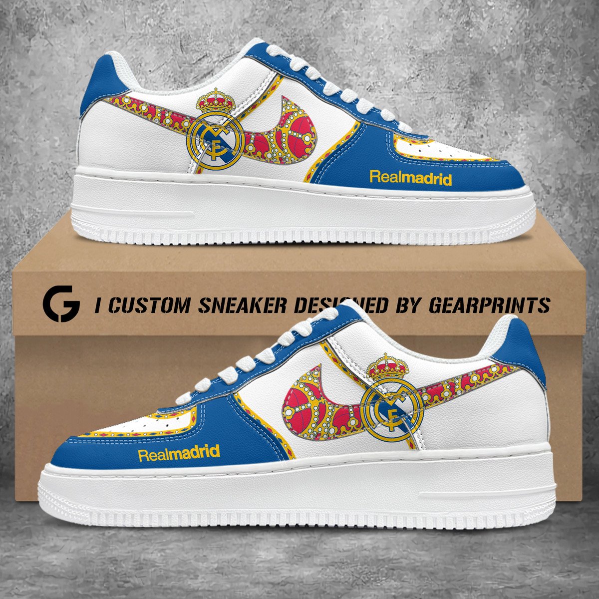 Real Madrid NAF Custom Sneaker Q250904