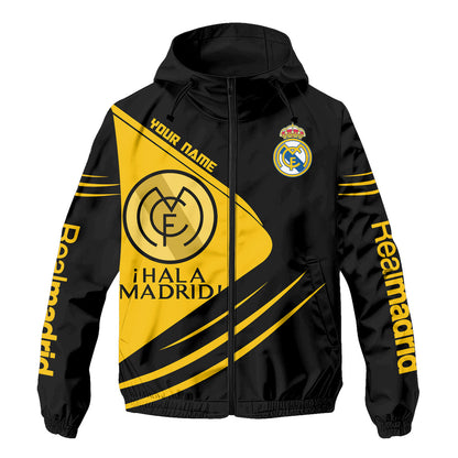 Personalized Real Madrid Windproof Rush Jacket Q270901