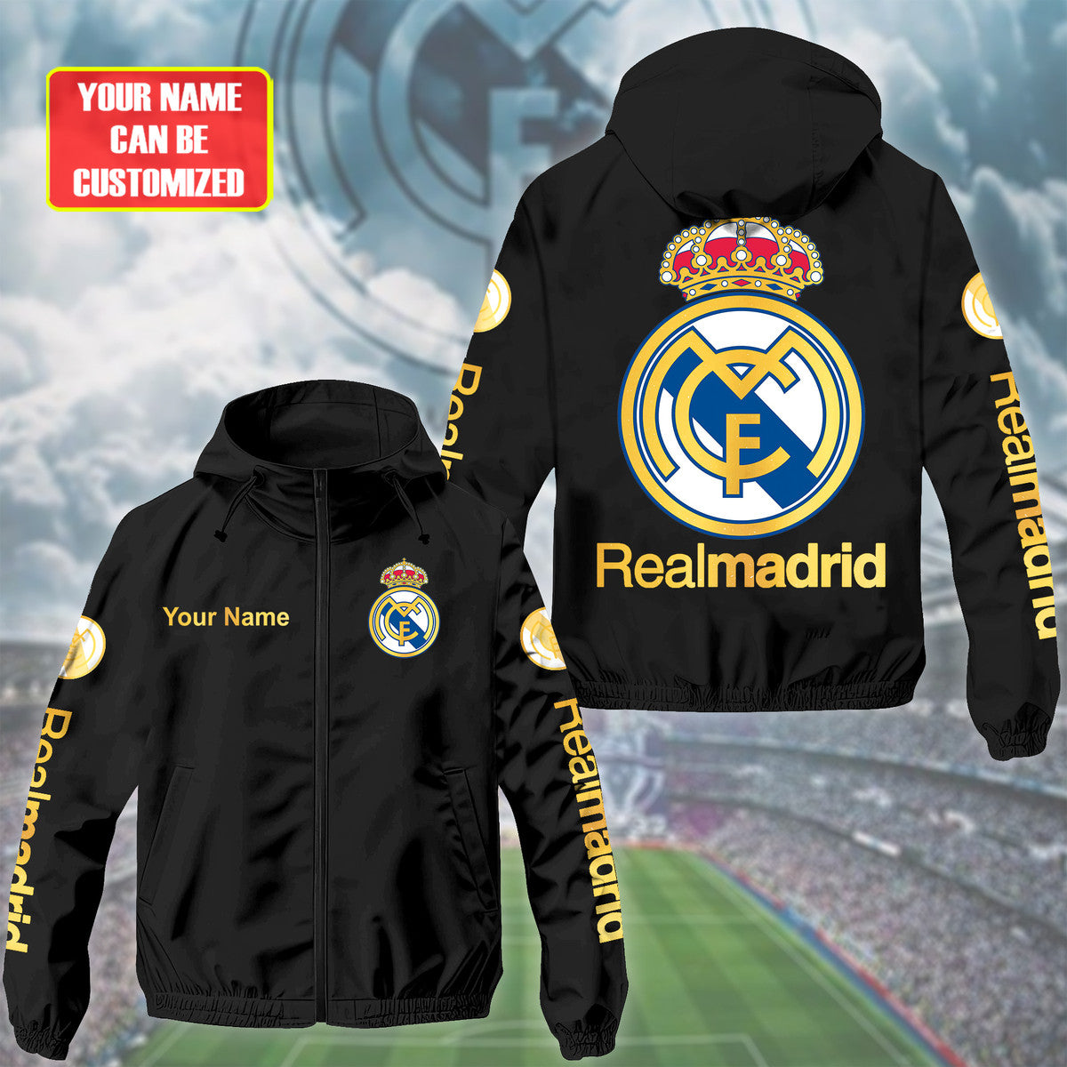 Real Madrid Windproof Rush Jacket S300901
