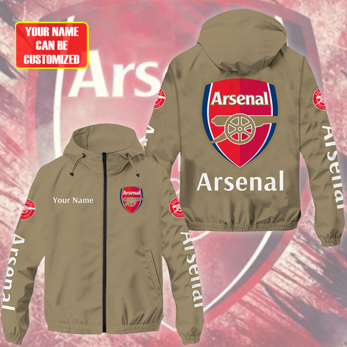 Arsenal Windproof Rush Jacket S300902