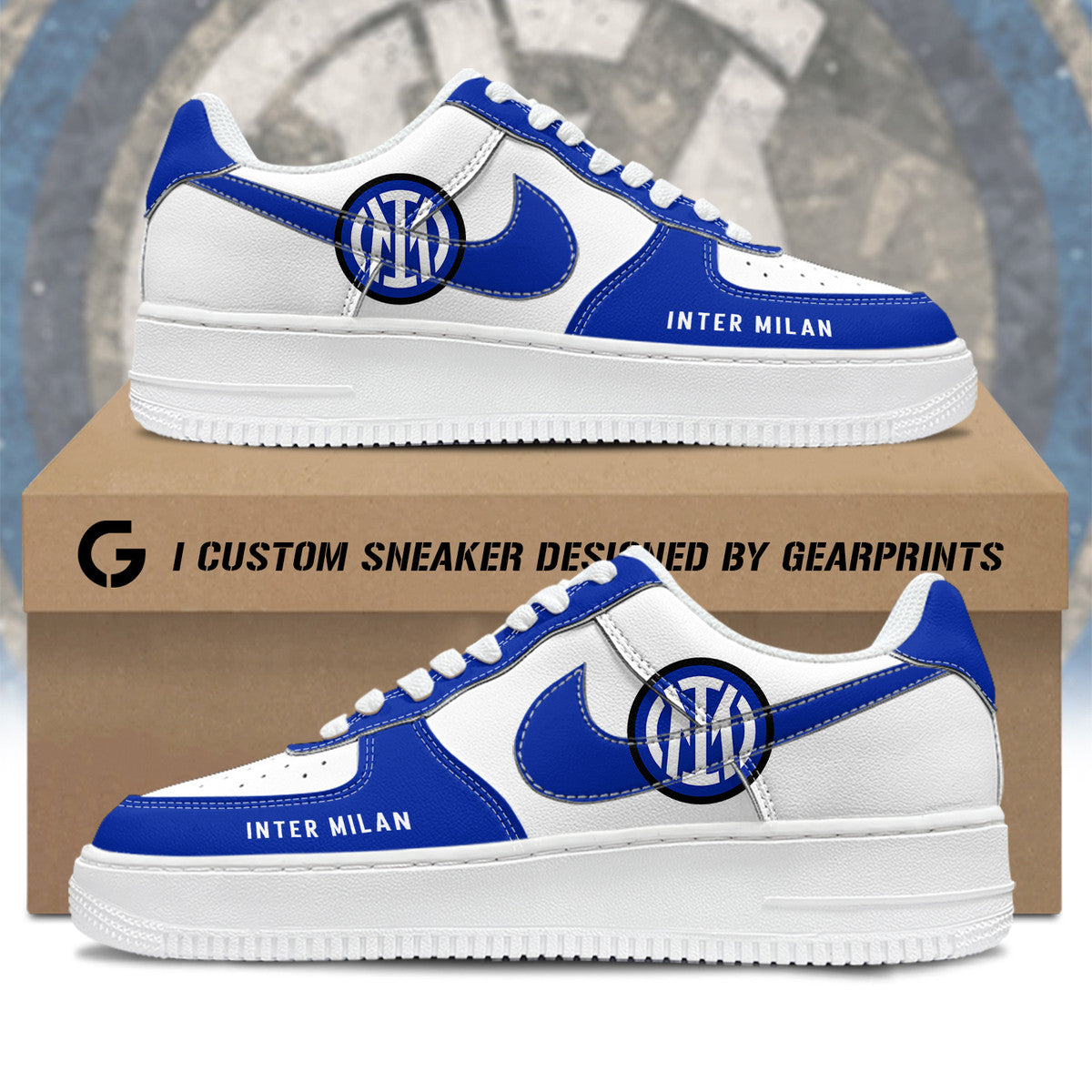 Inter Milan NAF Custom Sneaker S300905