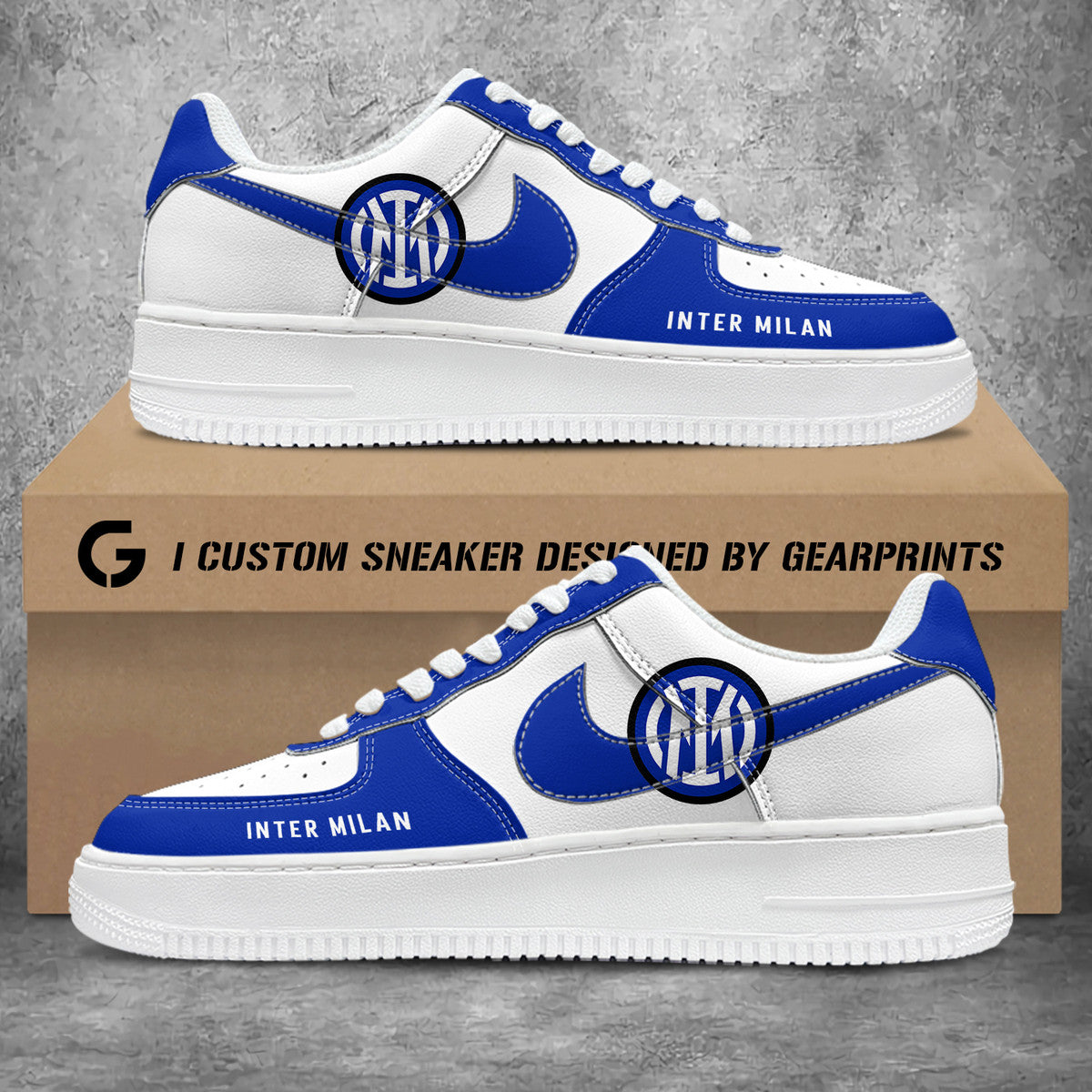 Inter Milan NAF Custom Sneaker S300905