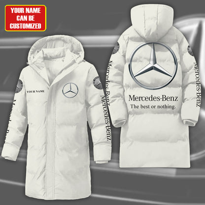 Merc Long Padded Coat , Thick And Warm , Hooded Cotton Coat QB011001