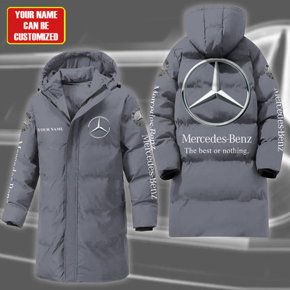 Merc Long Padded Coat , Thick And Warm , Hooded Cotton Coat QB011001