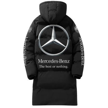 Merc Long Padded Coat , Thick And Warm , Hooded Cotton Coat QB011001