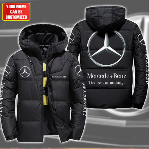 Personalized Merc Puffer Thermal Jacket With Hood QB250901