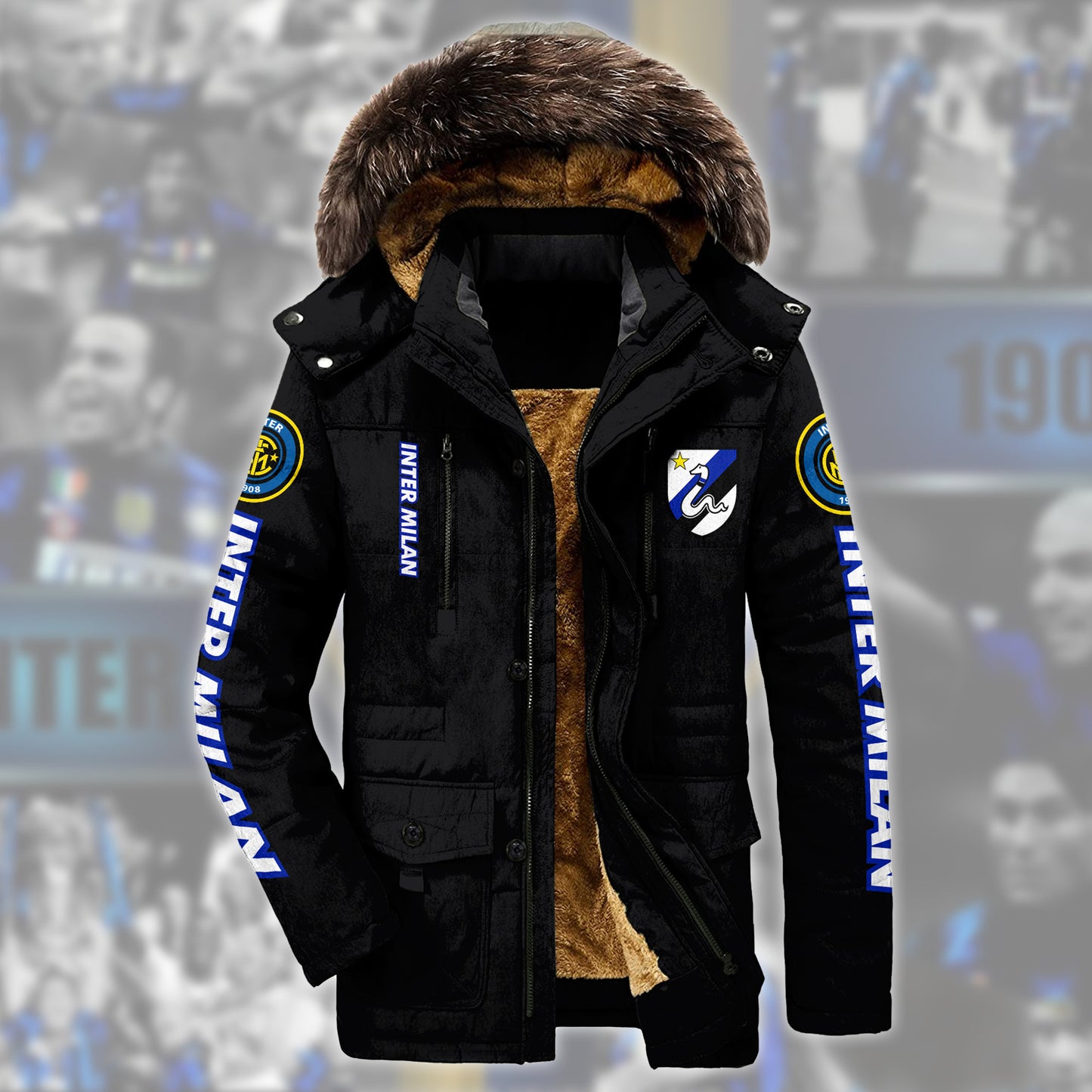 Inter Milan Parka Jacket Q190912