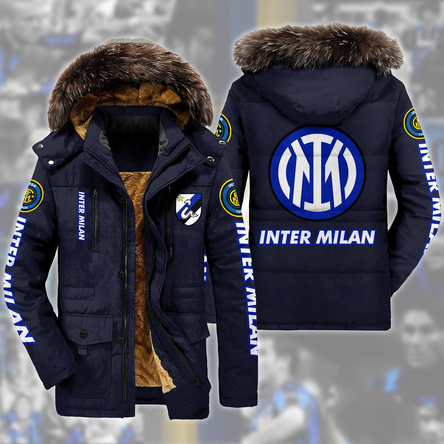 Inter Milan Parka Jacket Q190912