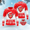 Arsenal Q3 Ugly Christmas Sweater , Unisex Wool Sweater