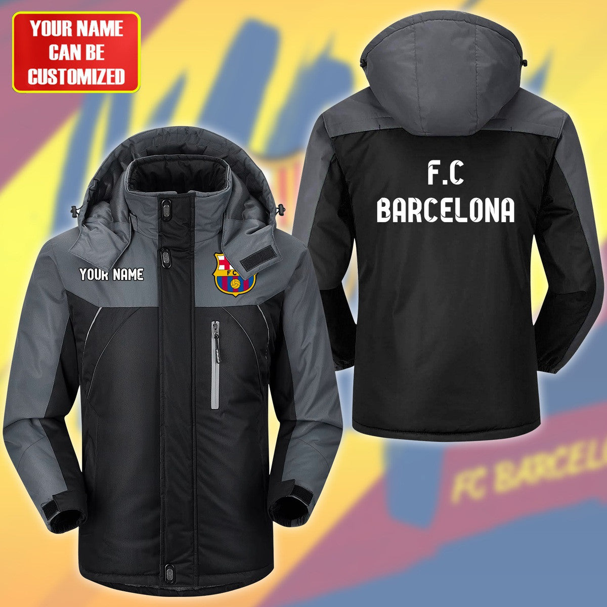 Barcelona FC Interchange Cotton Jacket P021001