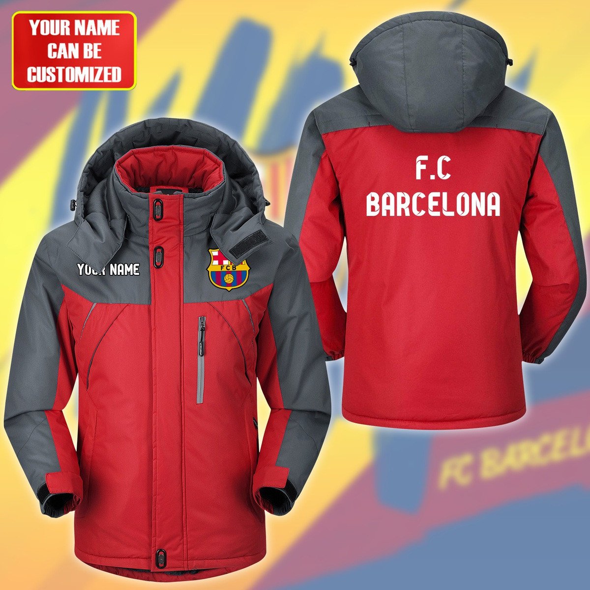 Barcelona FC Interchange Cotton Jacket P021001