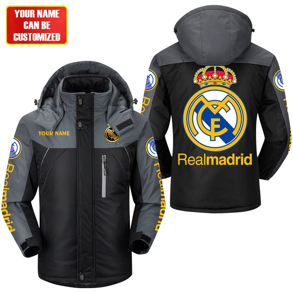Real Madrid Interchange Cotton Jacket Q021006