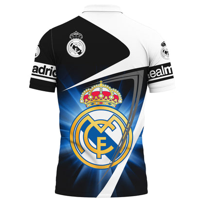 Personalized Real Madrid 3D Full Printing Set , Real Madrid Shirt , Hoodie , Short , Polo ,hawaii Q041003