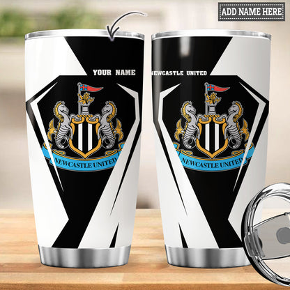 Personalized Name Newcastle United Stainless Tumbler 20oz 30oz Cup Q031001