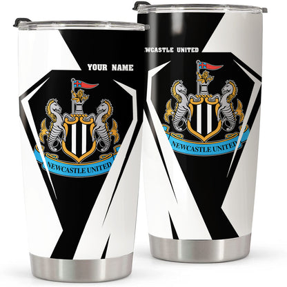 Personalized Name Newcastle United Stainless Tumbler 20oz 30oz Cup Q031001