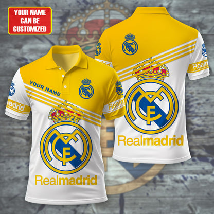Personalized Real Madrid Q2 3D Full Printing Set , Real Madrid Shirt , Hoodie , Short , Polo ,hawaii Q051002