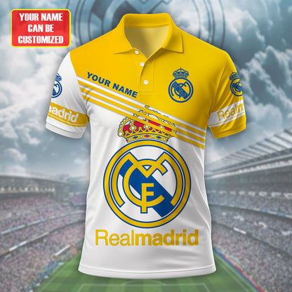 Personalized Real Madrid Q2 3D Full Printing Set , Real Madrid Shirt , Hoodie , Short , Polo ,hawaii Q051002