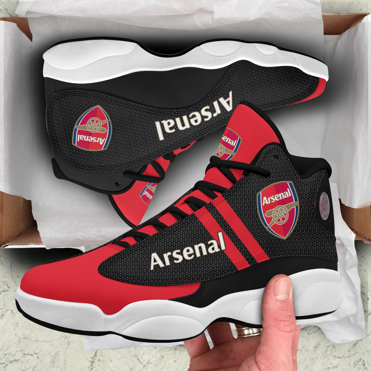 Arsenal FC AJD13 Custom Sneaker P051004