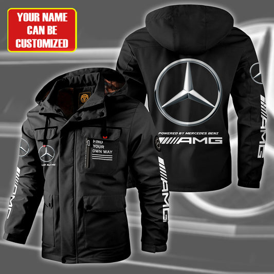 Merc AMG Windbreaker Hooded Jacket QB041001