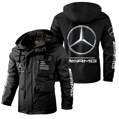 Merc AMG Windbreaker Hooded Jacket QB041001