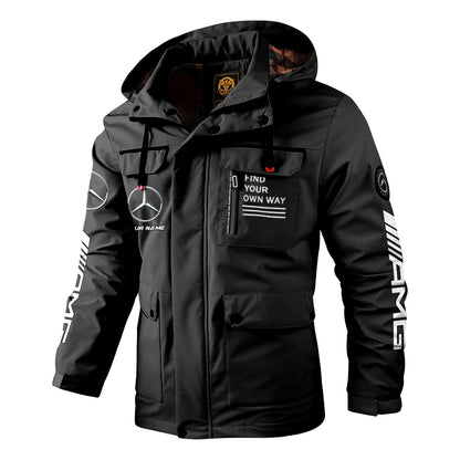 Merc AMG Windbreaker Hooded Jacket QB041001