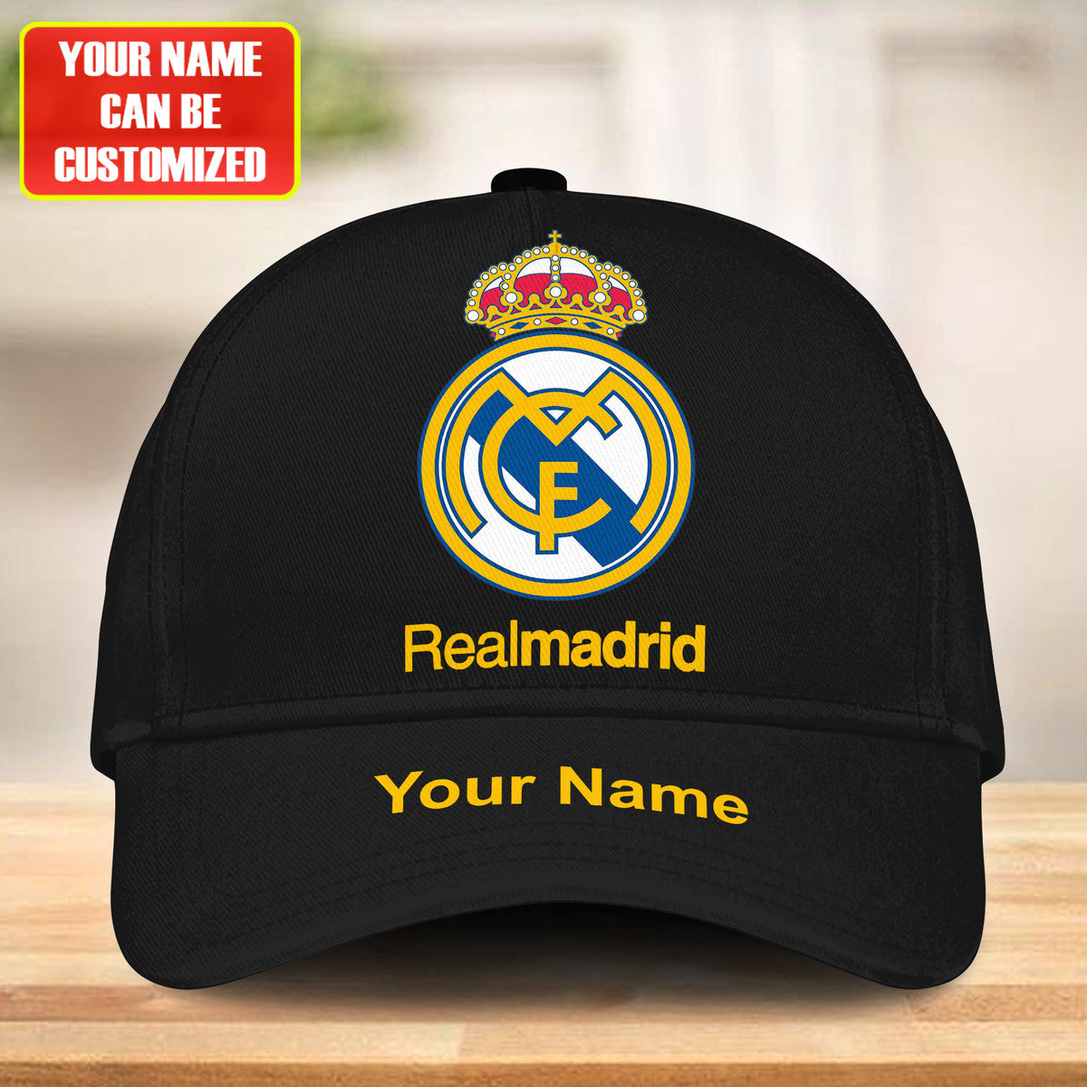 Real Madrid Classic Black Cap S071002