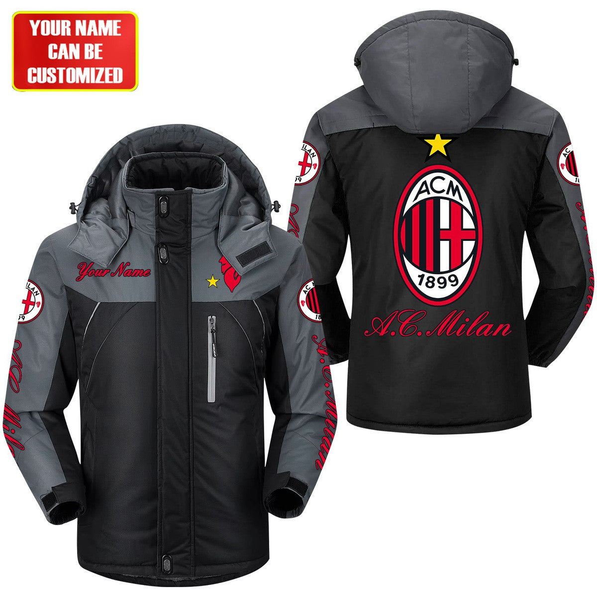 AC Milan Interchange Cotton Jacket QB021005