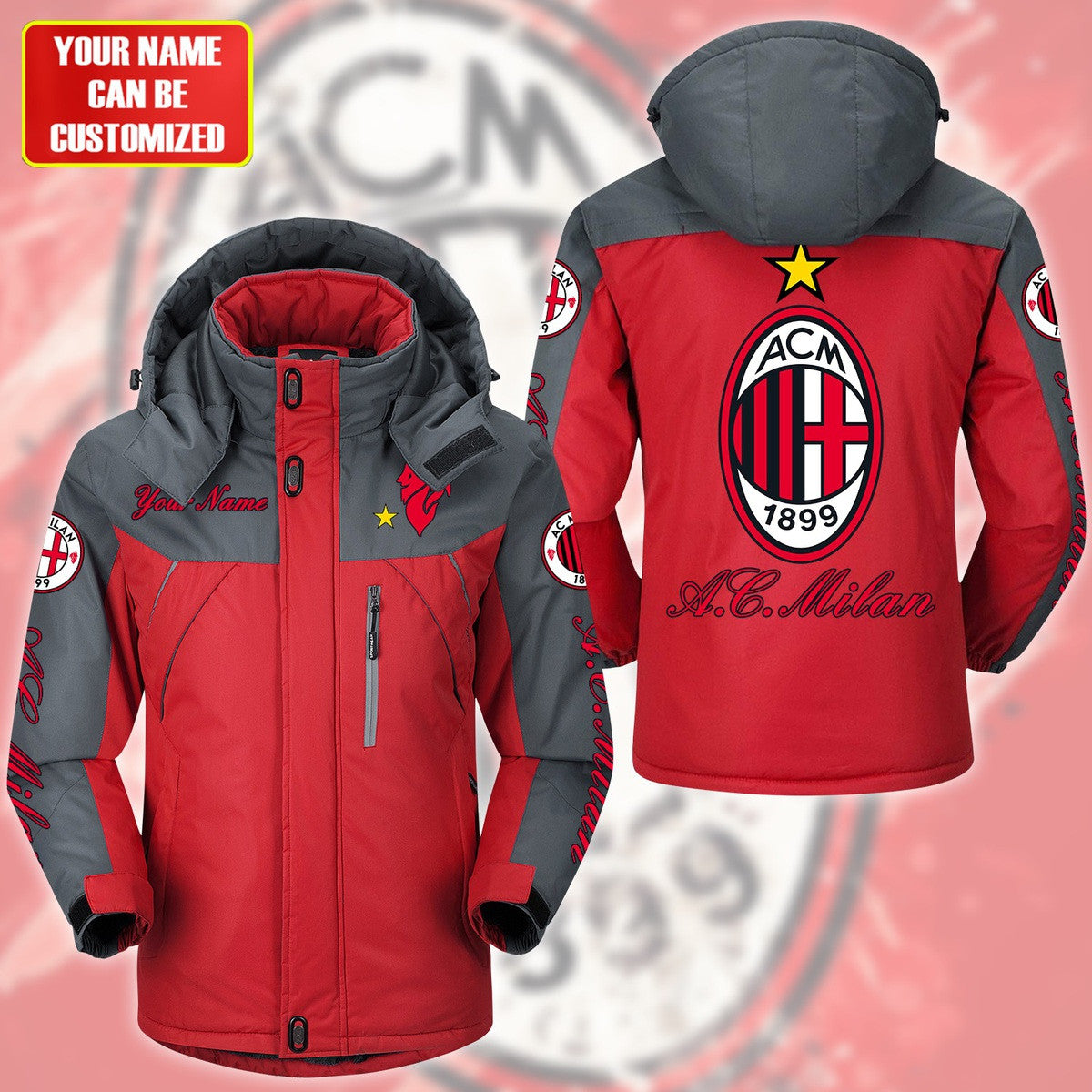 AC Milan Interchange Cotton Jacket QB021005