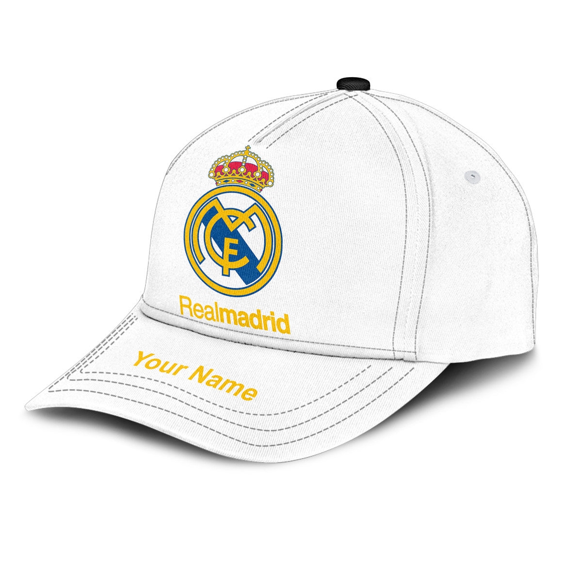 Real Madrid Classic White Cap S071002
